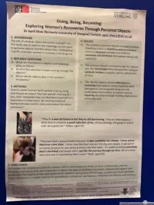 Exploring Women's Recoveries Through Personal Objects